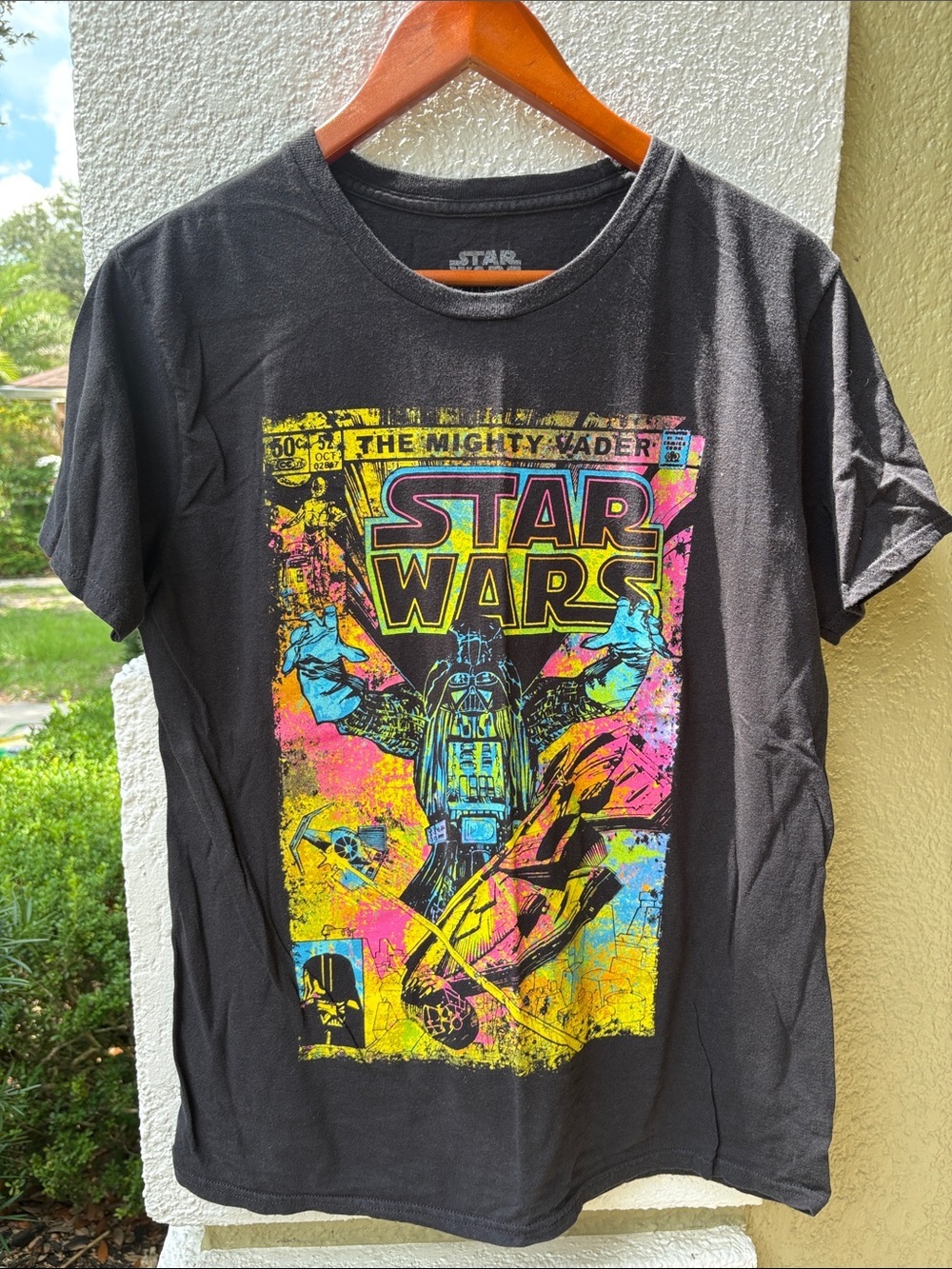 Star Wars Black The Mighty Vader Tee